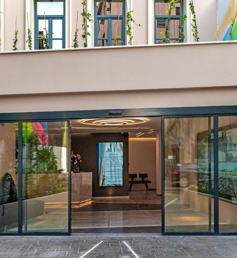 Hellenic Vibes Smart Hotel Athens Exterior photo Entrance to the hotel