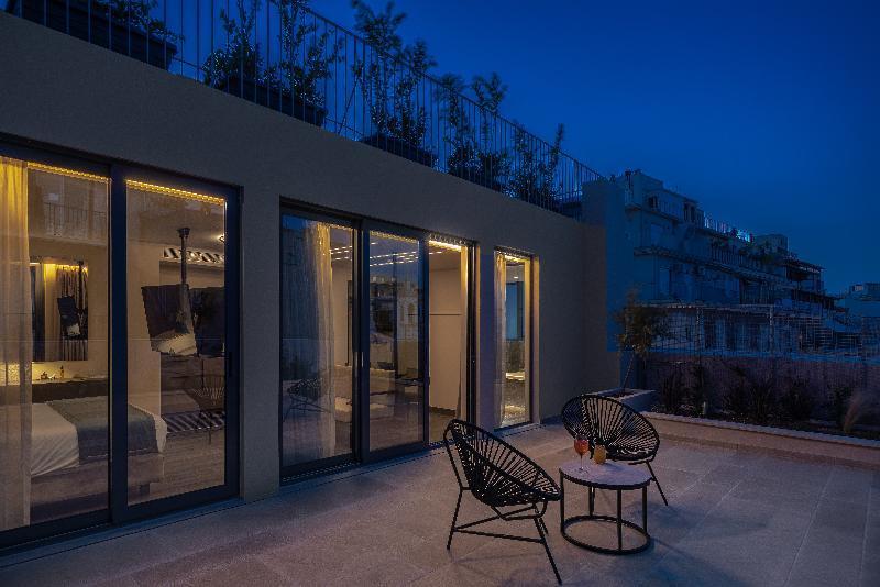 Hellenic Vibes Smart Hotel Athens Exterior photo The hotel's rooftop